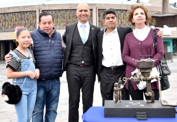 ELIGEN GANADOR  DEL CONCURSO DE ESCULTURA “SÍ AL DESARME, SÍ A LA PAZ”